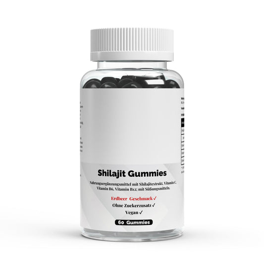 Shilajit Gummies + Vitamin C,B6, B12 - 60 pcs.