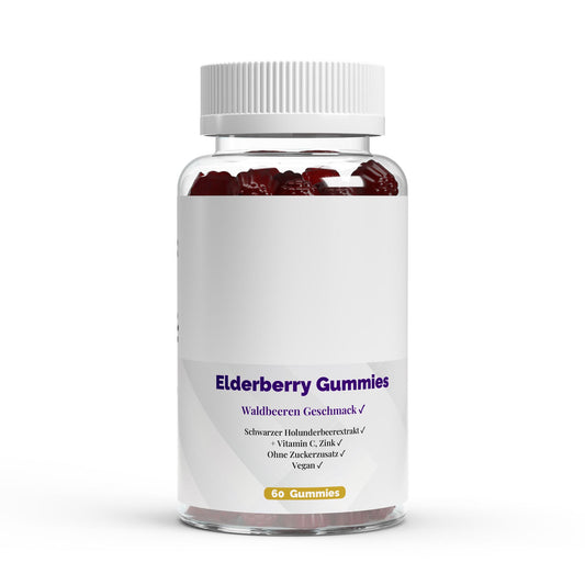 Elderberry + Vitamin C + Zinc Gummies - 60 pcs.